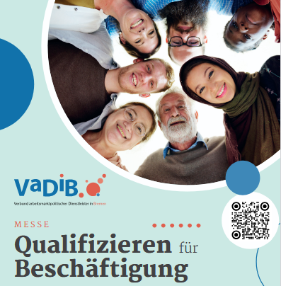 Plakat von der Messe im Juni im Berufsinformationszentrum.